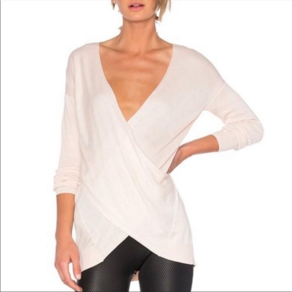 Revolve vimmia wool blend reversible sweater blush - Picture 2 of 9